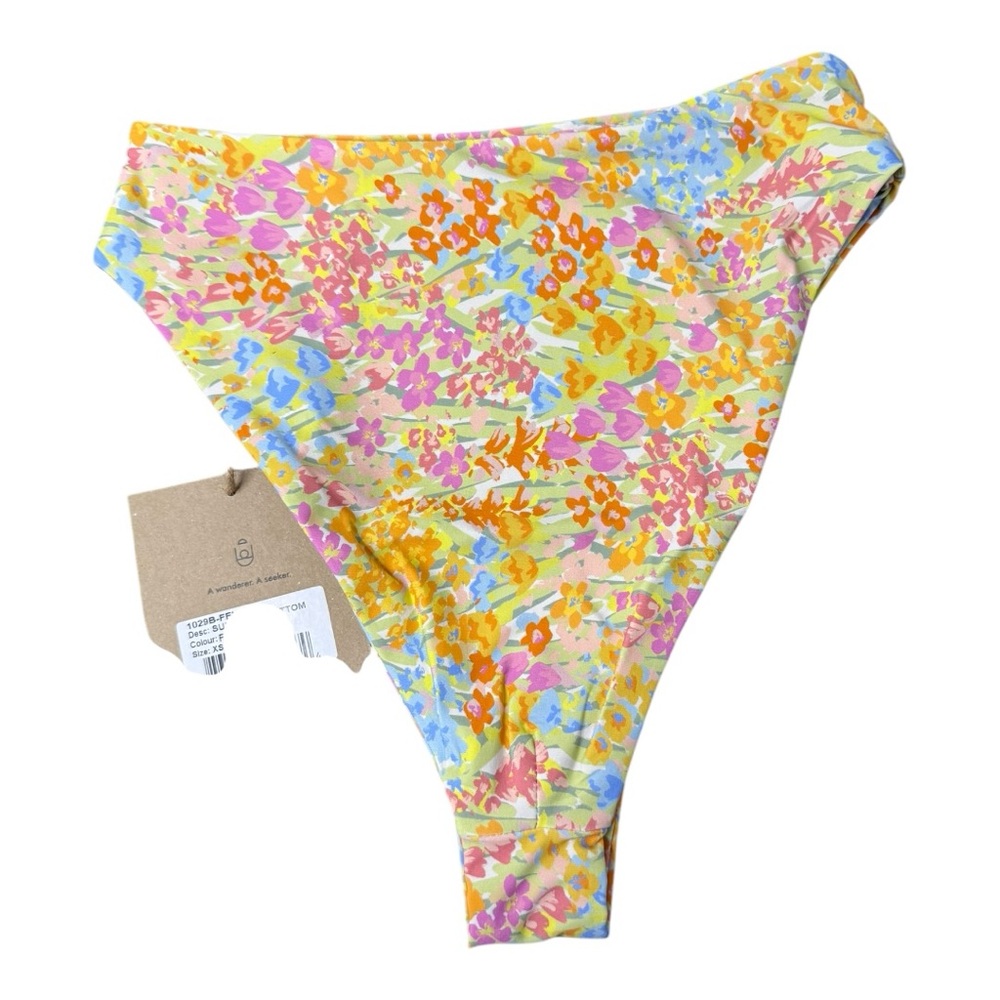Stone Fox‎ Swim Sumatra Bottom in Flower Fields Print XS NWT - Picture 7 of 10